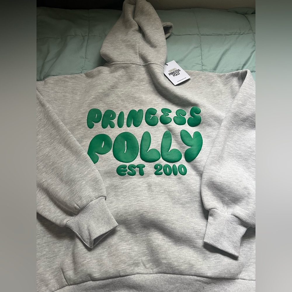 Princess Polly Grey Marle NWT Hoodie